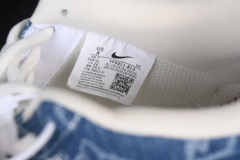 All Categories Nk Air Force 1 Air Force Series Nk Air Force 1 Low Air Force Low Nike Air Force 1'07 Low LV Joint White Navy Air Force One Low Casual Shoes YF9511-813